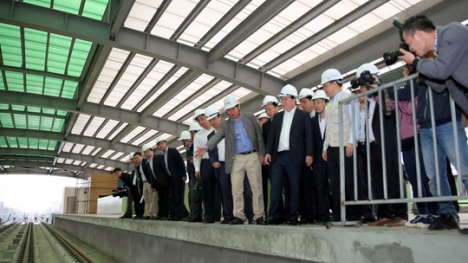 Tháng 9, chạy thử tuyến đường sắt trên cao Cát Linh – Hà Đông