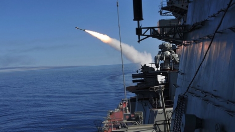 Video: Xem chiến hạm Nga bắn 4 tên lửa chỉ trong 7 giây