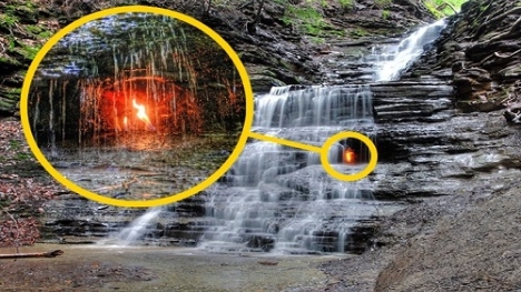 Video: 'Ngọn lửa ma' không thể dập tắt thách thức nhà khoa học