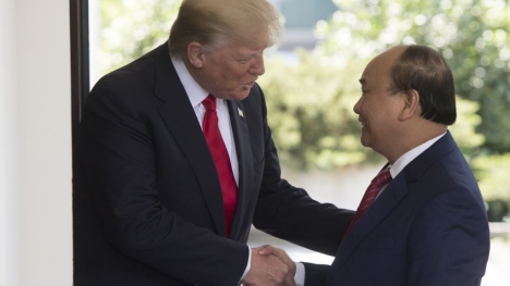 Tuyên bố chung sau cuộc hội đàm của Thủ tướng Nguyễn Xuân Phúc và Tổng thống Donald Trump