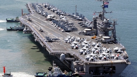 Tàu sân bay Mỹ tới thăm Việt Nam vào năm sau