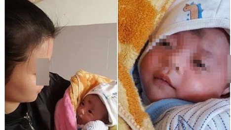 Bé gái 20 ngày tuổi bị bỏ rơi trước cửa trường mầm non giữa trời rét buốt