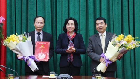 Bổ nhiệm nhân sự Thành ủy Hà Nội và một số địa phương