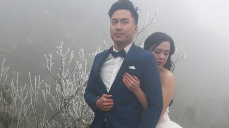 Cô dâu “dũng cảm” nhất năm: Mặc váy hở vai chụp ảnh cưới giữa băng tuyết Sapa