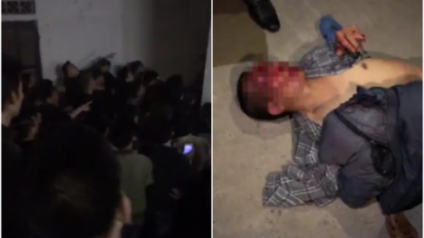 Dân làng vây bắt, đánh trọng thương người đàn ông nghi bắt cóc bé gái 14 tuổi bán bóng bay trước nhà