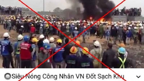 Thái Nguyên bác tin đồn “công nhân Việt Nam đốt khu công nghiệp Trung Quốc”