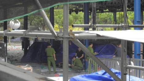 Ảnh, clip: Công an khám nghiệm hiện trường vụ 7 người tử vong tại lễ hội âm nhạc