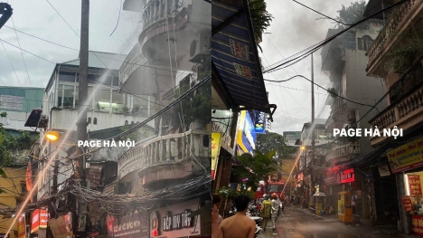 Sau Hồ Tùng Mậu và Trường Chinh, Hà Nội tiếp tục ghi nhận cháy lớn ở Khương Trung