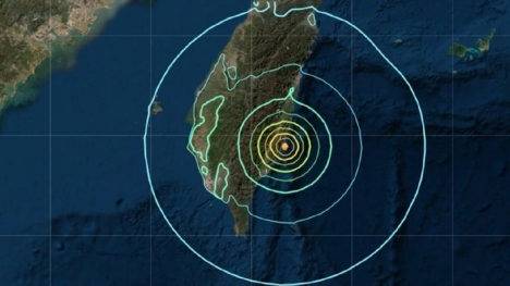 Đài Loan xảy ra động đất, Nhật Bản phát thông báo khẩn cảnh báo sóng thần