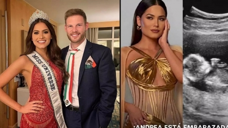 Miss Universe 2020 khoe có bầu với MC điển trai tác nghiệp tại cuộc thi: Sự thật ngơ ngác, ngỡ ngàng