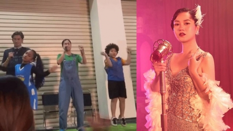 Video: Lâm Vỹ Dạ khoe giọng hát 'nuột' không kém ca sĩ, vũ đạo của dàn vũ công gây chú ý