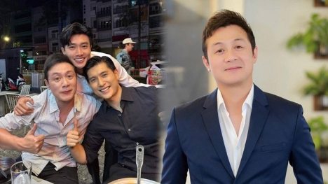 MC Anh Tuấn U50 cực phong độ, visual 'nổi bần bật' khi đứng cạnh đàn em Quốc Trường, Lâm Bảo Châu