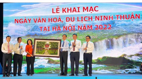 Khai mạc 'Ngày văn hóa du lịch tỉnh Ninh Thuận tại Hà Nội'