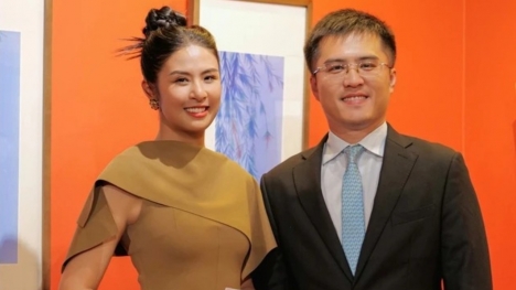 Hoa hậu Ngọc Hân nói rõ lý do ông xã ít xuất hiện chung ở các sự kiện
