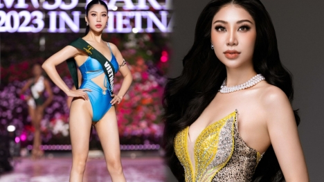 Lan Anh mong muốn 'nối gót' Phương Khánh đăng quang Miss Earth 2023