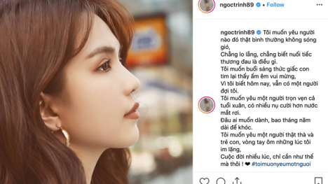 Ngọc Trinh bị dân mạng 'ném đá' khi chia sẻ muốn yêu người bình thường