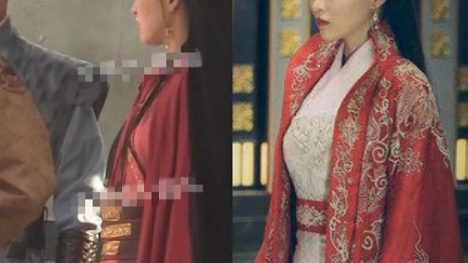 Đường Yên nặng nề vác bụng bầu cưỡi ngựa đóng phim gây bất ngờ