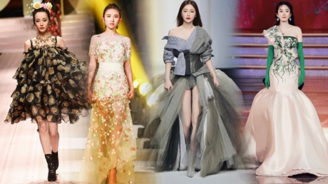 9 mỹ nhân Cbiz đọ sắc trên sàn catwalk: Nhiệt Ba, Lệ Dĩnh như mất sổ gạo đến trùm cuối chanh sả ngút ngàn