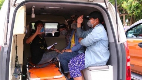 Về tới quê nhà Nghệ An, 4 mẹ con đạp xe từ Đồng Nai gửi lời cảm ơn tất cả mọi người