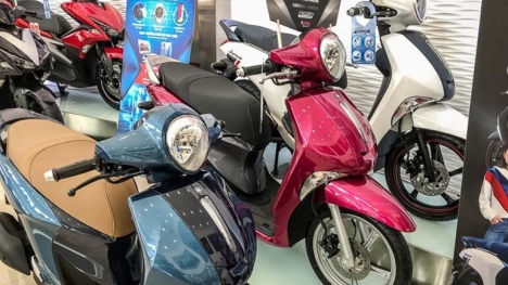 Honda, Yamaha, Piaggio chạy đua chương trình khuyến mãi: Yamaha dẫn đầu thị trường Việt Nam