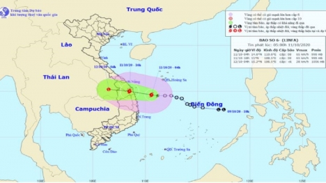Dự báo thời tiết 11/10: Tin bão khẩn cấp cơn bão số 6