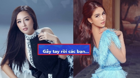 Tin tức Sao giải trí trên MXH 24h: Mai Phương Thúy bị gãy tay, Phương Mỹ Chi tuyên bố không thân