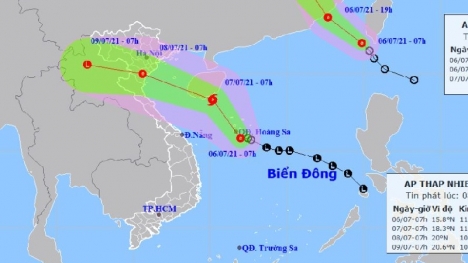 Biển Đông xuất hiện áp thấp nhiệt đới giật cấp 10, khả năng thành bão