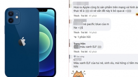 iPhone 12 màu xanh dương: ‘Ảnh thực tế’ khác xa ‘ảnh trên mạng’ khiến dân mạng thất vọng