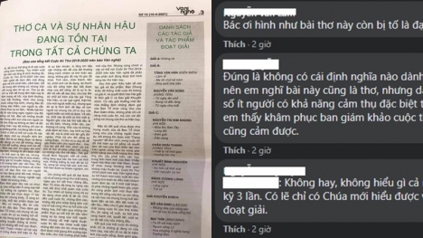 Bài thơ ‘Mẹ Tôi Chửi Kẻ Trộm’ nhận về nhiều ‘sóng gió’ khi đạt giải trên báo Văn nghệ