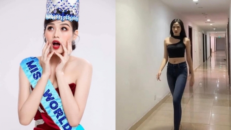 Đỗ Thị Hà lộ ảnh đăng quang Hoa hậu Thế giới dù cuộc thi còn chưa diễn ra