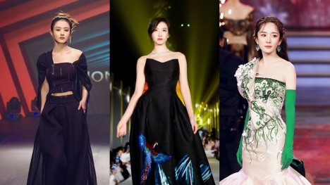 6 mỹ nhân Cbiz catwalk ‘đẹp xỉu’: Nhiệt Ba, Dương Mịch chân 1 hàng vẫn thua 'Phú Sát Hoàng Hậu'