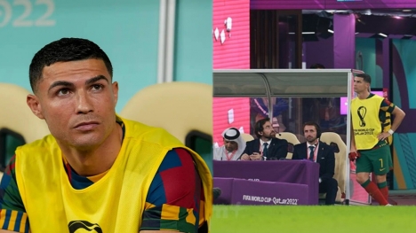 Ronaldo có hành động gây chú ý, không chấp nhận làm 'kép phụ' ở tuyển Bồ Đào Nha