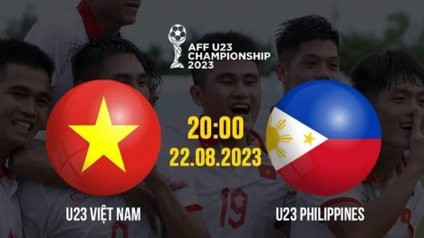 Link xem trực tiếp U23 Việt Nam vs U23 Philippines, 20h00 ngày 22/8