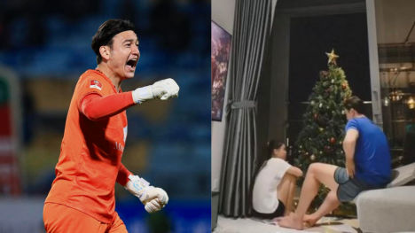 Noel cận kề, Văn Lâm làm điều đặc biệt cùng bạn gái Yến Xuân