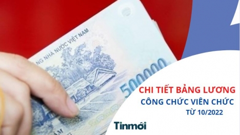 Loạt chính sách về tiền lương của công chức, viên chức từ tháng 10/2022