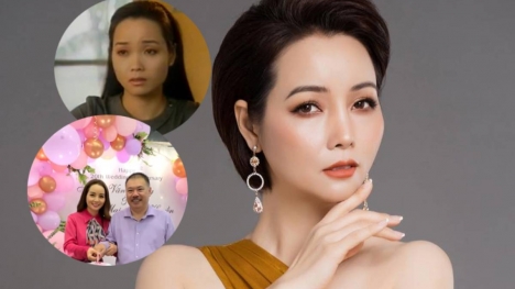 'Cô Trúc' Mai Thu Huyền xả loạt ảnh cực ngọt ngào bên ông xã dịp 20 năm ngày cưới