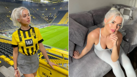 Cận cảnh vẻ đẹp nóng bỏng của CĐV quyết rũ nhất Dortmund