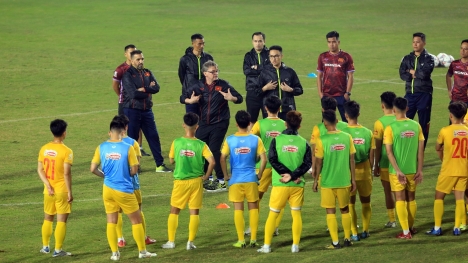 HLV Troussier chốt danh sách U23 Việt Nam tham dự Doha Cup 2023