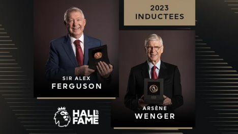 Sir Alex Ferguson và Arsene Wenger chính thức bước vào Đại sảnh Danh vọng Premier League