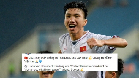 Bật cười trước lời chúc tiếng Việt bằng Google Dịch của SC Heerenveen tặng cho Văn Hậu