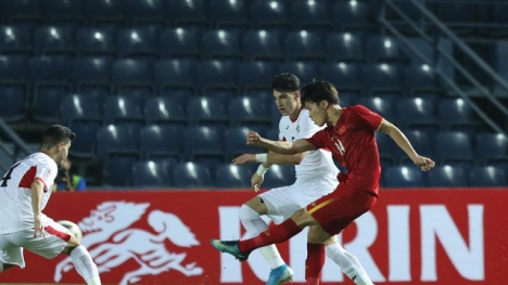 Việt Nam 0-0 U23 Jordan: Thế trận bế tắc