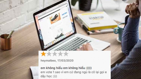 Học sinh thi nhau vote 1 sao trong ứng dụng học trực tuyến 