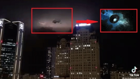 Săn sét giữa cơn mưa lớn ở Hà Nội, người đàn ông vô tình chạm mặt UFO?