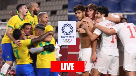 Trực tiếp Brazil vs Tây Ban Nha, link xem trực tiếp Brazil vs Tây Ban Nha: 18h30 ngày 07/08
