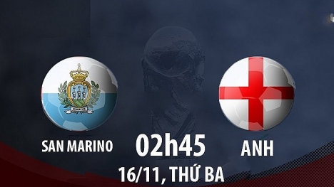 Link xem trực tiếp bóng đá San Marino vs Anh (2h45, 16/11) vòng loại World Cup 2022