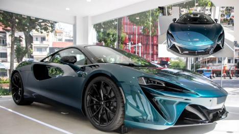 McLaren Artura lần đầu có mặt tại Việt Nam, 'chào sân' với mức giá khiến hội cuồng xe 'ngớ người'