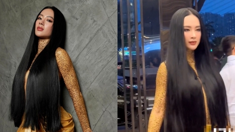 Video: CAM thường bắt trọn khoảnh khắc Angela Phương Trinh diện váy hở bạo, sắc vóc thật có kinh diễm?