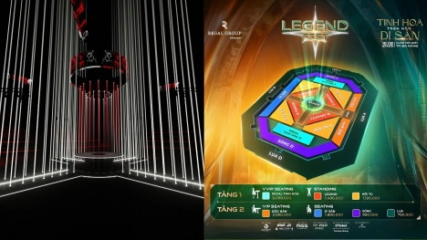 “Chốt đơn” HIEUTHUHAI cùng dàn “anh trai”, “em xinh” tại Legend Fest 2025