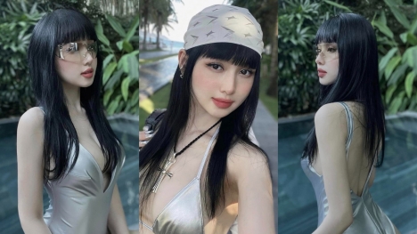 Tâm Tít khoe body bốc lửa với bikini, visual xinh ná thở khiến netizen đổ rầm rầm