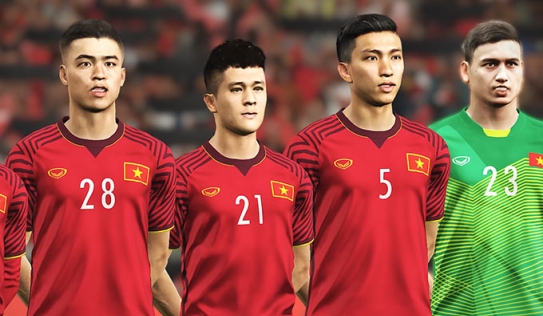 Liên tục tạo tiếng vang, ĐT Việt Nam chính thức xuất hiện trong game bóng đá nổi tiếng 